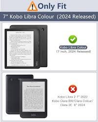 MoKo Ultra Slim Fodral för Kobo Libra Colour 7" (2024) - Blå