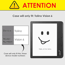 Forefront Cases Skyddsfodral för Tolino Vision 6 - Hårdbaksfodral